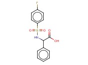 N-(4-FLUOROBENZENESULFONYL)<span class='lighter'>PHENYLGLYCINE</span>