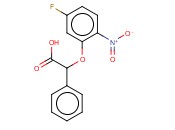 2-(5-FLUORO-2-NITROPHENOXY)-2-PHENYLACETIC ACID