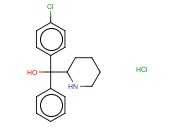 2-PIPERIDINEMETHANOL,A-(P-CHLOROPHENYL)-A-PHENYL HCL