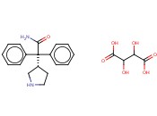 S-ALPHA,ALPHA-DIPHENYL-3-PYRROLIDIN ACETAMIDE TARTRATE