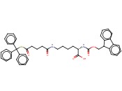 (S)-2-N-FMOC-6-(5-OXO-5-(TRITYLTHIO)PENTANAMIDO)HEXANOIC ACID