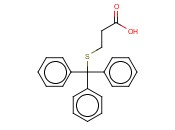 Mpa(<span class='lighter'>Trt</span>) 3-Tritylmercapto-Propionic acid