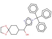 1,4-DIOXASPIRO[4.5]DECAN-8-YL(1-TRITYL-1H-IMIDAZOL-4-YL)METHANOL