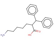 HEPTANOIC ACID, 7-AMINO-2-BENZHYDRYL-