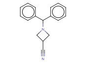 1-BENZHYDRYLAZETIDINE-3-<span class='lighter'>CARBONITRILE</span>