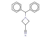 1-Benzhydrylazetidine-3-<span class='lighter'>carbonitrile</span>