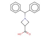 1-(二苯甲基)<span class='lighter'>杂</span><span class='lighter'>氮</span><span class='lighter'>环</span><span class='lighter'>丁烷</span>-3-羧酸
