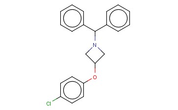 1-BENZHYDRYL-3-(4-CHLOROPHENOXY)AZETIDINE