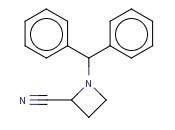 1-BENZHYDRYLAZETIDINE-2-CARBONITRILE