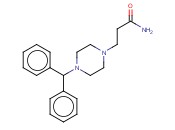 3-[4-(DIPHENYLMETHYL)-1-PIPERAZINYL]PROPANAMIDE