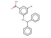 3-BROMO-5-CARBOXY-N-(DIPHENYLMETHYL)ANILINE