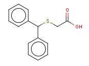 2-[(Diphenylmethyl)thio]acetic acid 98% ( MODAFINIL )