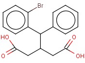 3-((2-BROMOPHENYL)(PHENYL)METHYL)PENTANEDIOIC ACID
