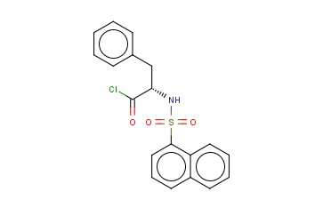 N-(1-萘磺<span class='lighter'>酰</span>)-L-苯丙氨<span class='lighter'>酰</span><span class='lighter'>氯</span>