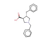(3S,4S)-1,4-DIBENZYLPYRROLIDINE-3-CARBOXYLIC ACID
