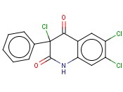 <span class='lighter'>3,6,7-TRICHLORO-3-PHENYL-1H-QUINOLINE-2,4-DIONE</span>