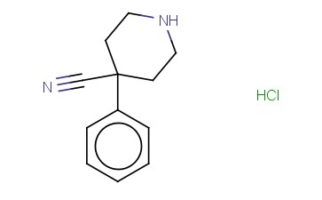 <span class='lighter'>4-CYANO-4-PHENYLPIPERIDINE</span> <span class='lighter'>HYDROCHLORIDE</span>