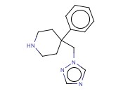 4-((1H-1,2,4-TRIAZOL-1-YL)METHYL)-<span class='lighter'>4-PHENYLPIPERIDINE</span>