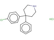 4-(4-CHLOROPHENYL)-<span class='lighter'>4-PHENYLPIPERIDINE</span> HCL