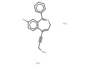 3-(8-氯-1-苯基-3H-2-苯并吖庚英-5-基)<span class='lighter'>丙</span>-2-<span class='lighter'>炔</span>-1-<span class='lighter'>胺</span>二盐酸