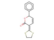 3-(1,3-DITHIOLAN-2-YLIDENE)-6-PHENYL-3H-PYRAN-2(6H)-ONE