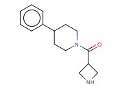 1-[(AZETIDIN-3-YL)CARBONYL]-<span class='lighter'>4-PHENYLPIPERIDINE</span>