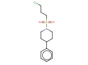 1-[(3-CHLOROPROPYL)SULFONYL]-<span class='lighter'>4-PHENYLPIPERIDINE</span>