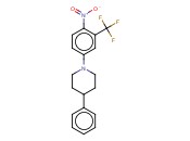 1-(3-(TRIFLUOROMETHYL)-4-NITROPHENYL)-<span class='lighter'>4-PHENYLPIPERIDINE</span>
