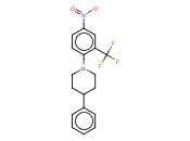 1-(2-(TRIFLUOROMETHYL)-4-NITROPHENYL)-<span class='lighter'>4-PHENYLPIPERIDINE</span>