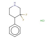 3,3-DIFLUORO-4-<span class='lighter'>PHENYLPIPERIDINE</span> HYDROCHLORIDE