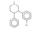 3-(3-BROMOPHENYL)-<span class='lighter'>4-PHENYLPIPERIDINE</span>