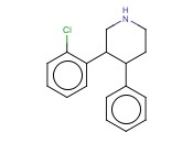 3-(2-CHLOROPHENYL)-<span class='lighter'>4-PHENYLPIPERIDINE</span>