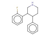3-(2-FLUOROPHENYL)-<span class='lighter'>4-PHENYLPIPERIDINE</span>
