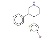 4-(4-BROMOTHIOPHEN-2-YL)-3-<span class='lighter'>PHENYLPIPERIDINE</span>