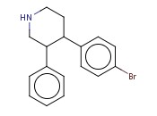 4-(4-BROMOPHENYL)-3-<span class='lighter'>PHENYLPIPERIDINE</span>