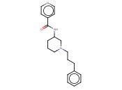 4-PYRIDINECARBOXAMIDE, N-[1-(3-PHENYLPROPYL)-3-PIPERIDINYL]-