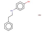 4-[(2-PHENYLETHYL)AMINO]PHENOL <span class='lighter'>HYDROBROMIDE</span>
