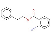 <span class='lighter'>邻</span><span class='lighter'>氨基苯甲酸</span>苯乙酯