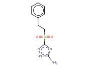 3-[(2-PHENYLETHYL)SULFONYL]-1H-1,2,4-TRIAZOL-5-AMINE