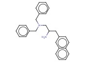 3-(2-Napthyl)-1-debenzyl<span class='lighter'>amino-2-amino</span>propane