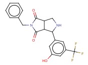 2-BENZYL-4-(3-HYDROXY-5-TRIFLUOROMETHYL-PHENYL)-TETRAHYDRO-PYRROLO[3,4-C]PYRROLE-1,3-DIONE