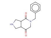 5-BENZYL-HEXAHYDRO-7AH-<span class='lighter'>PYRROLO</span>[<span class='lighter'>3,4-C</span>]<span class='lighter'>PYRIDINE</span>-4,7-DIONE