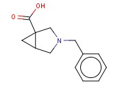 3-BENZYL-3-<span class='lighter'>AZABICYCLO</span>[<span class='lighter'>3.1.0</span>]<span class='lighter'>HEXANE</span>-1-CARBOXYLIC ACID