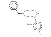 5-BENZYL-1-(2-BROMO-4-FLUORO-PHENYL)-OCTAHYDRO-PYRROLO[3,4-C]PYRROLE