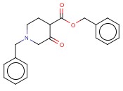 BENZYL 1-BENZYL-3-OXOPIPERIDINE-4-CARBOXYLATE