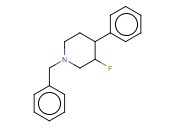 1-BENZYL-3-FLUORO-4-<span class='lighter'>PHENYLPIPERIDINE</span>