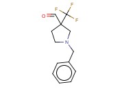 1-BENZYL-3-(TRIFLUOROMETHYL)PYRROLIDINE-3-CARBALDEHYDE