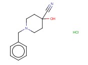 1-苄基-4-<span class='lighter'>羟基</span>哌啶-4-<span class='lighter'>甲</span>腈<span class='lighter'>盐酸盐</span>