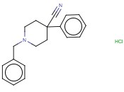 1-苄基-4-<span class='lighter'>氰</span><span class='lighter'>基</span>-4-苯基哌啶<span class='lighter'>盐酸盐</span>