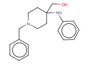 1-苄基-4-(苯<span class='lighter'>氨基</span>)<span class='lighter'>哌啶</span>-4 - 甲醇